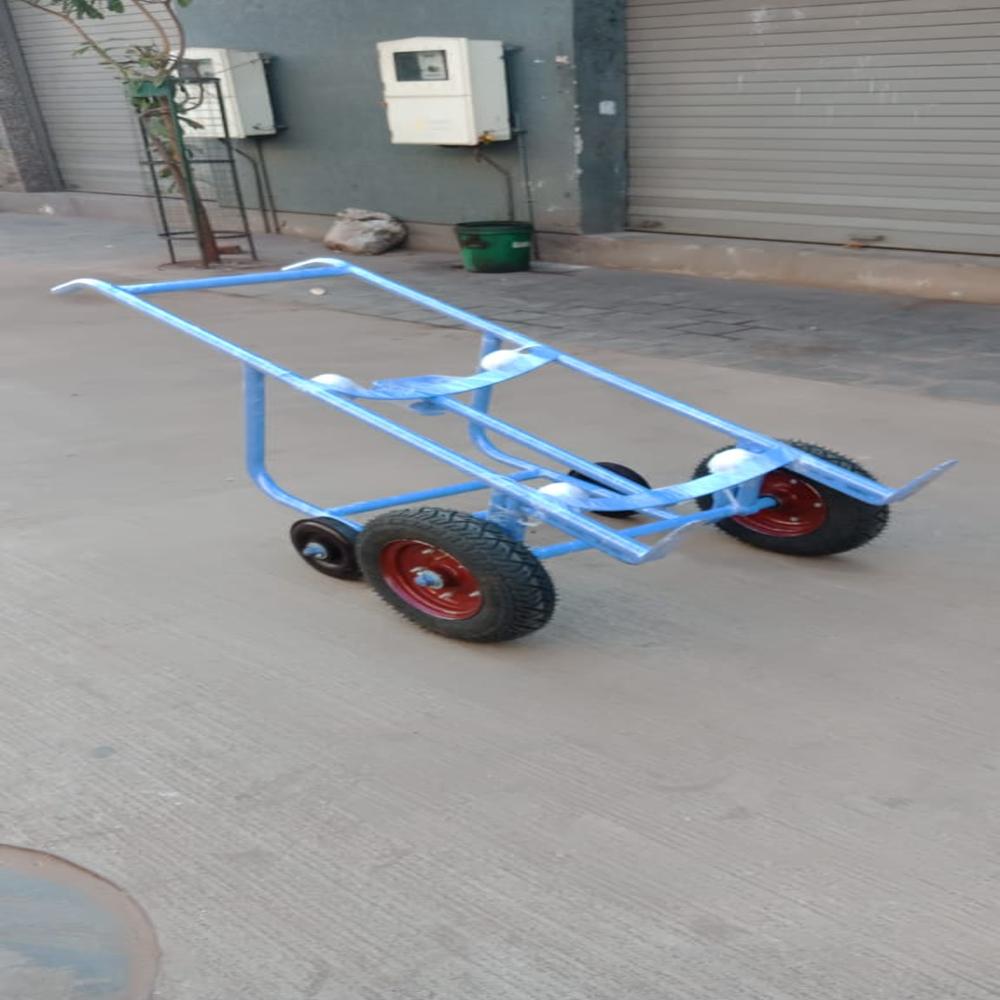 300kg Mild Steel Drum Lifter Trolley - Application: Luggage Handling
