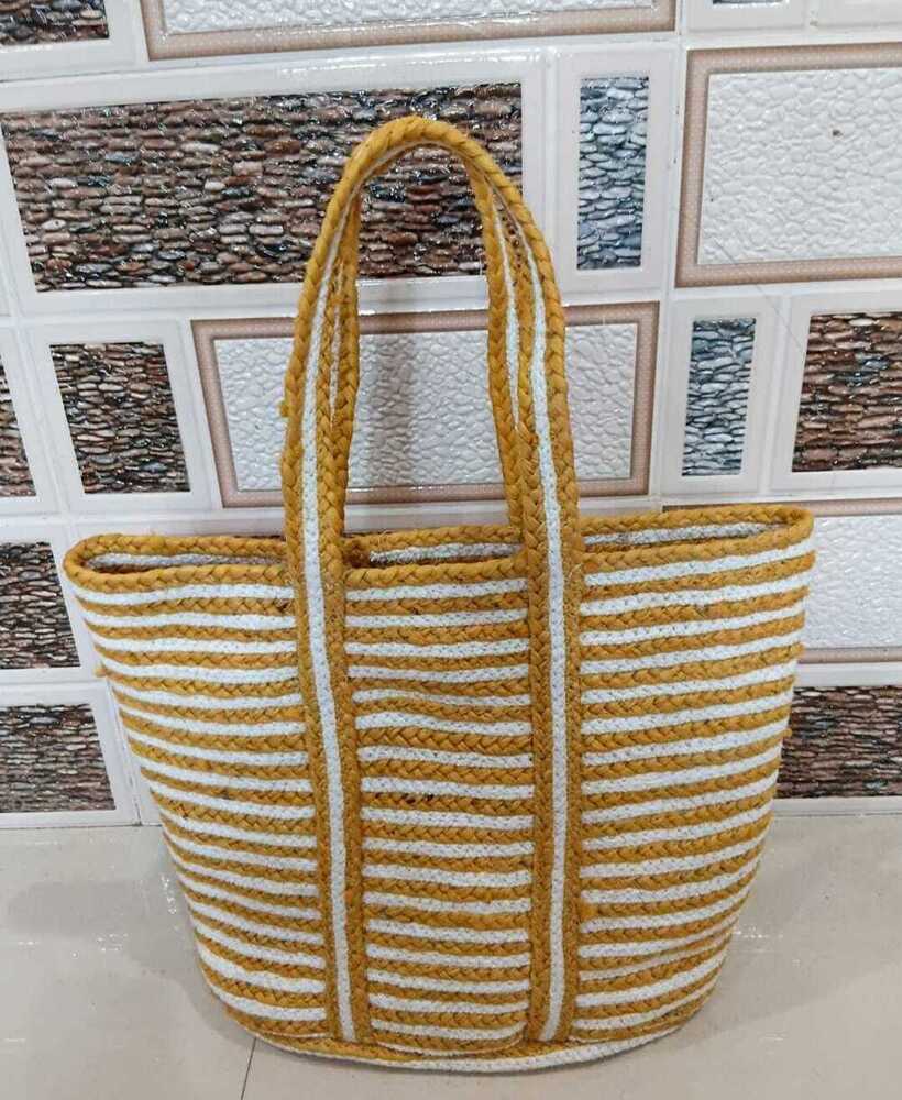 Jute Bags - Color: Yellow