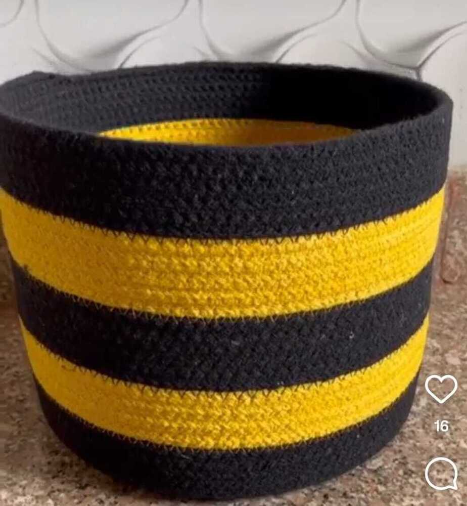 Jute Planters - Pattern: Plain