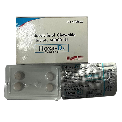 Hoxa D3 Tablets - Drug Type: General Medicines