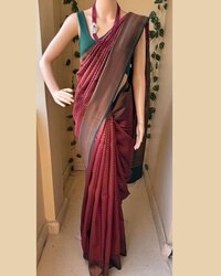 Heavy Soft Lichi Silk Saree