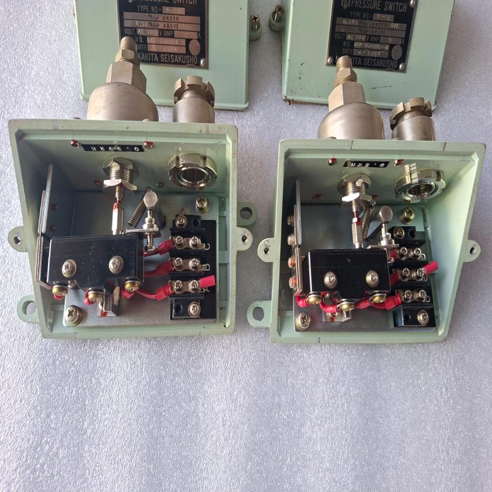 Used Nakakita Seisakusho Type Ns-9-3 Pressure Switch Type Ns-9-3