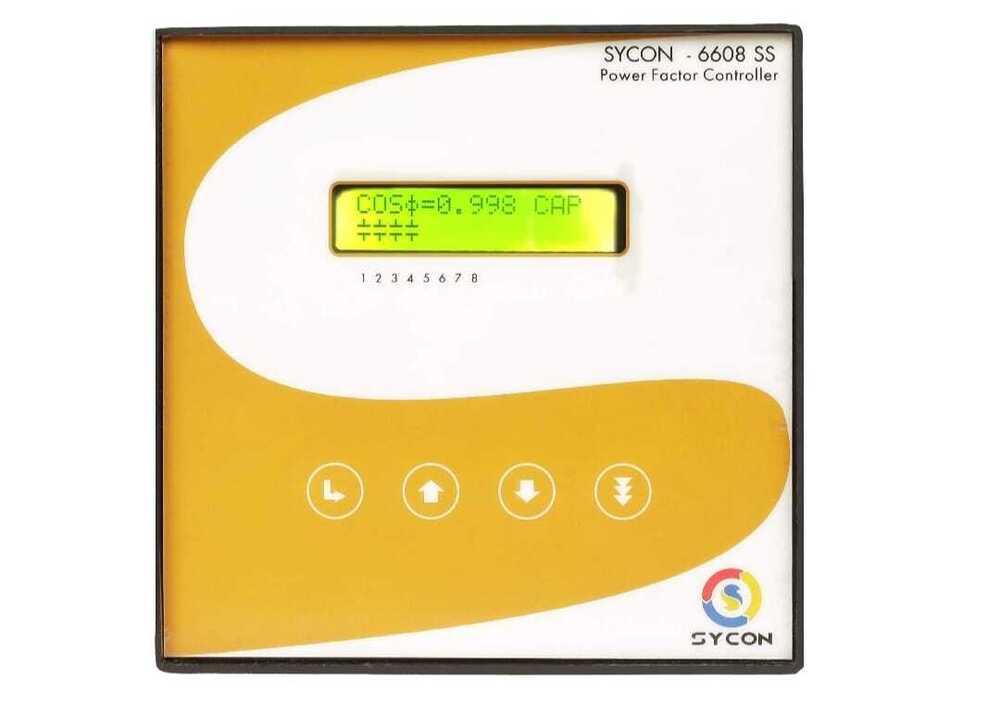 Sycon 6608 Automatic Power Factor Controller - Accuracy: Class 1 %
