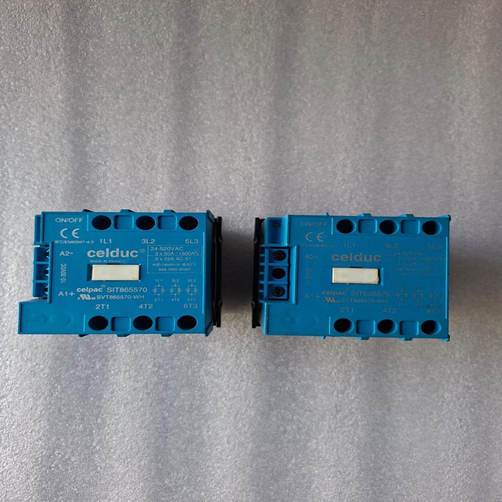 Used Celduc Sit865570 Solid State Relay Ssr Relay Celduc Sit865570 - Frequency: 50/60 Hertz (Hz)