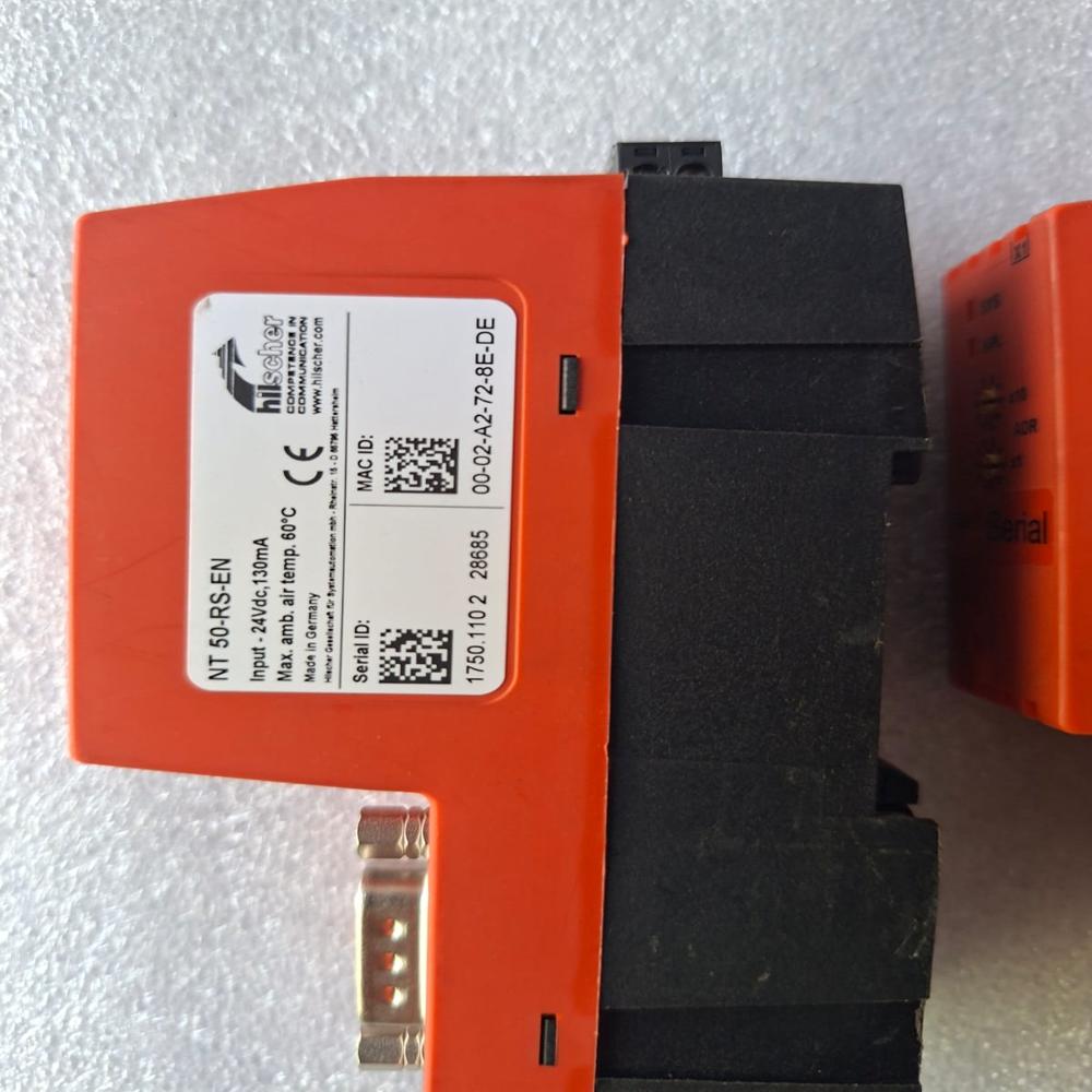 Used Hilscher Nt50-Rs-En 1750.110 2 Gateway Module Nt50-Rs-En