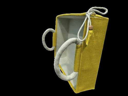 Yellow Jute Basket - Color: Various Available