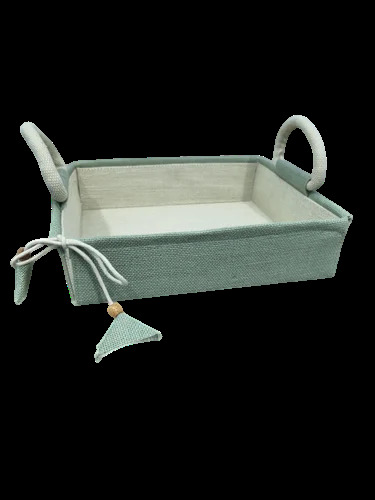 Light Green Jute Basket - Color: Various Available
