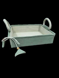 Light Green Jute Basket - Color: Various Available
