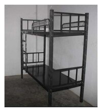 Fully Metal Bunk Bed Without Storage - Color: Green