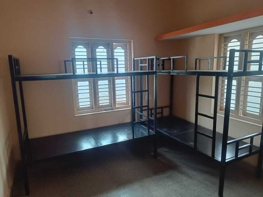 Fully Metal Bunk Bed Without Storage - Color: Green
