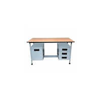 Office Table With Double Side Storage