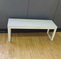 Metal + Plywood Waiting Seat - Assembly: No Assembly Required