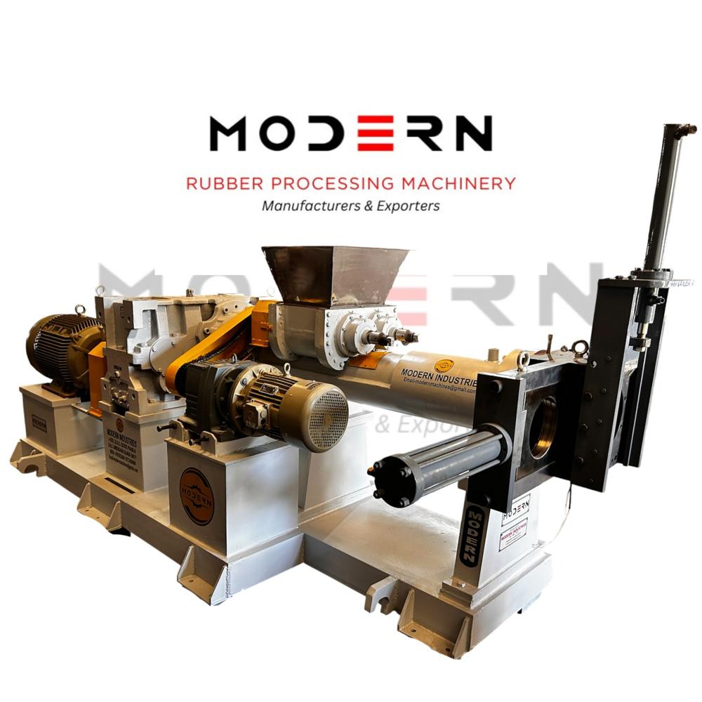 Rubber Strainer Machine - Color: White