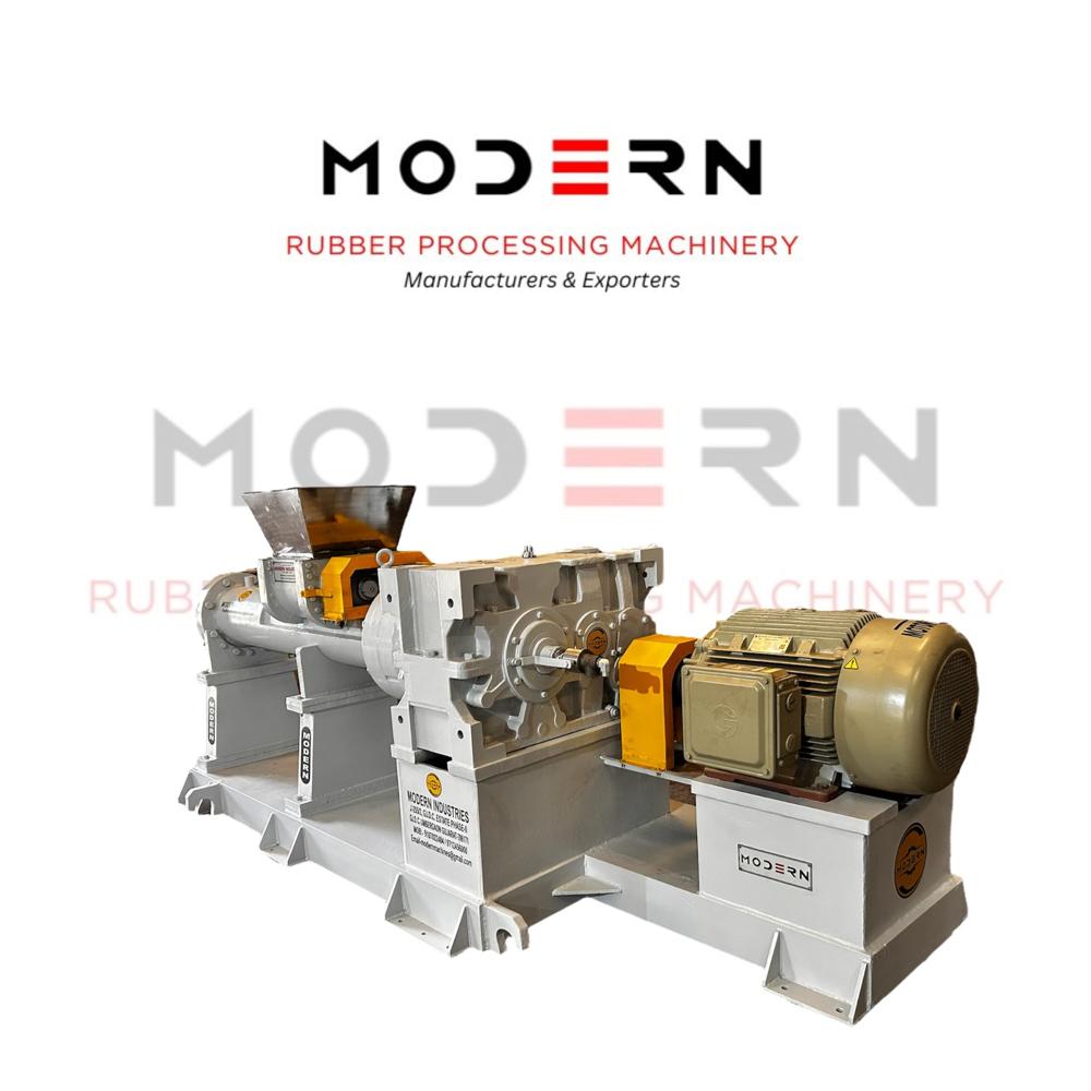 Rubber Strainer Machine - Color: White