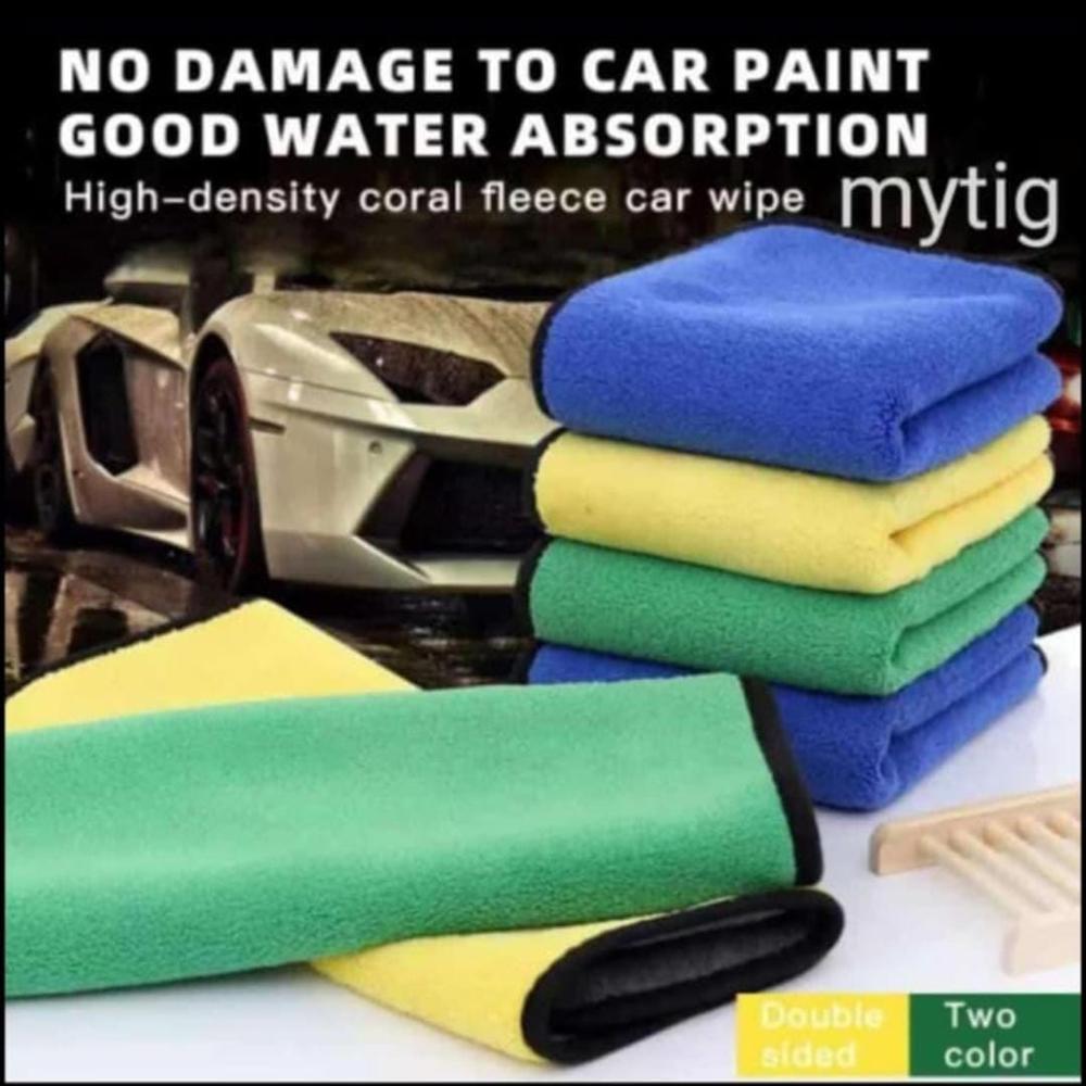 CORAL FLEECE 600 GSM DUAL COLOUR MICROFIBER