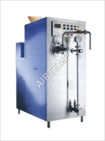 Blue And Silver Continuous Freezer