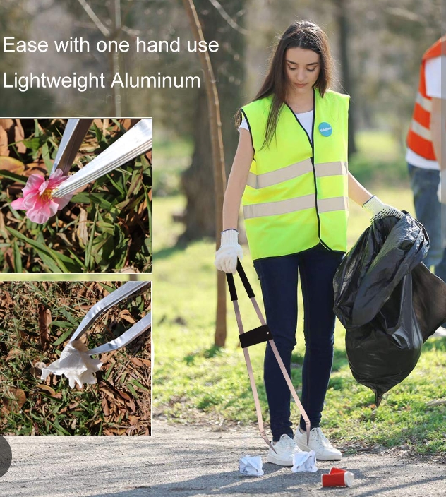 Garbage plucker aluminium