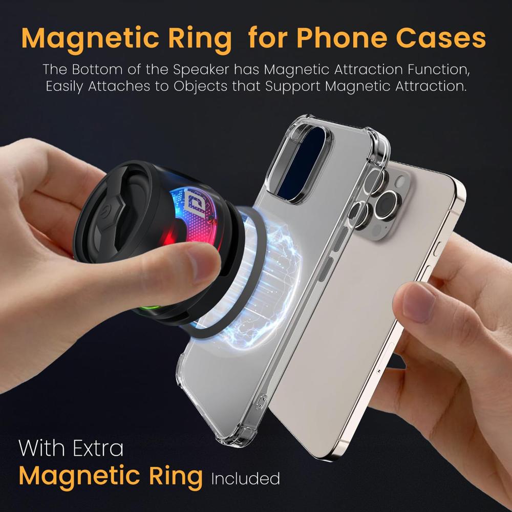 6W Magnetic Bluetooth Speaker