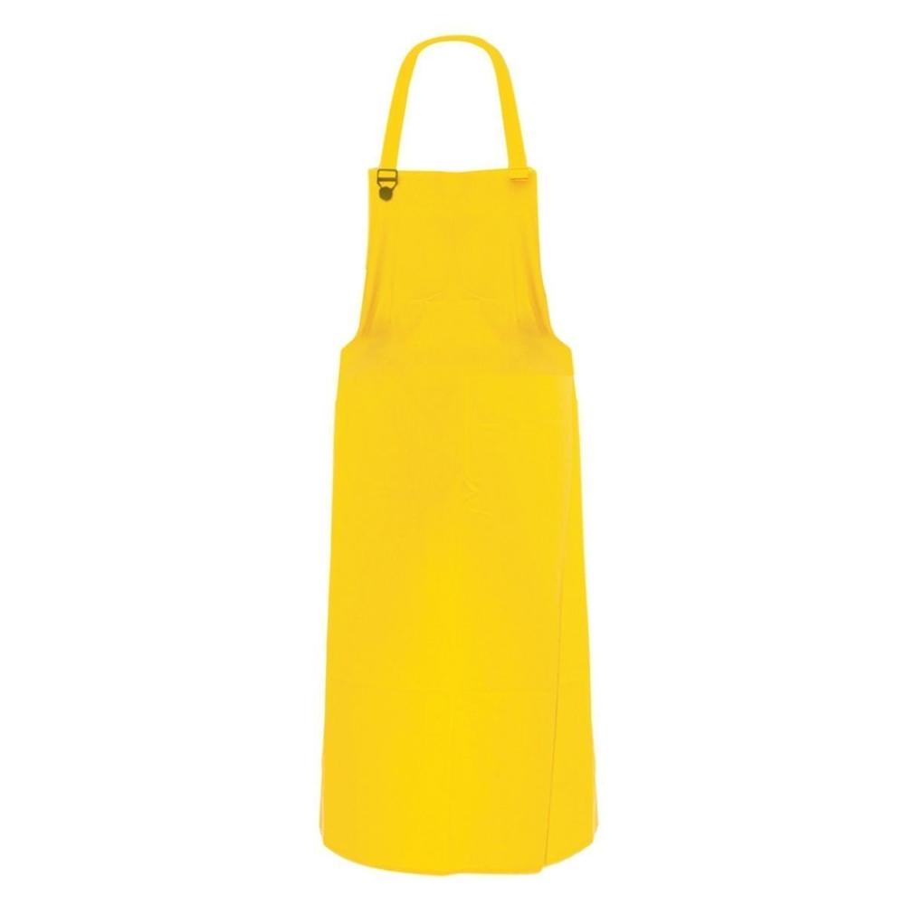 Plain Yellow Pvc Apron - Gender: Unisex