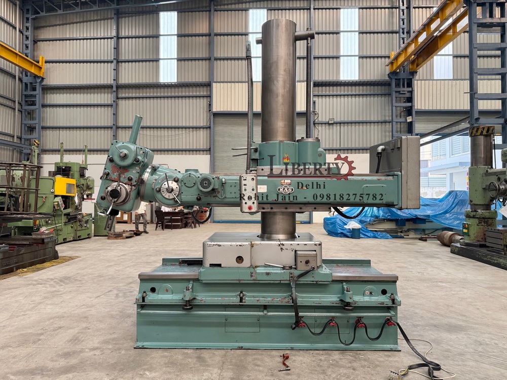 MAS Czech VRM50A Portable Universal Radial Drilling Machine