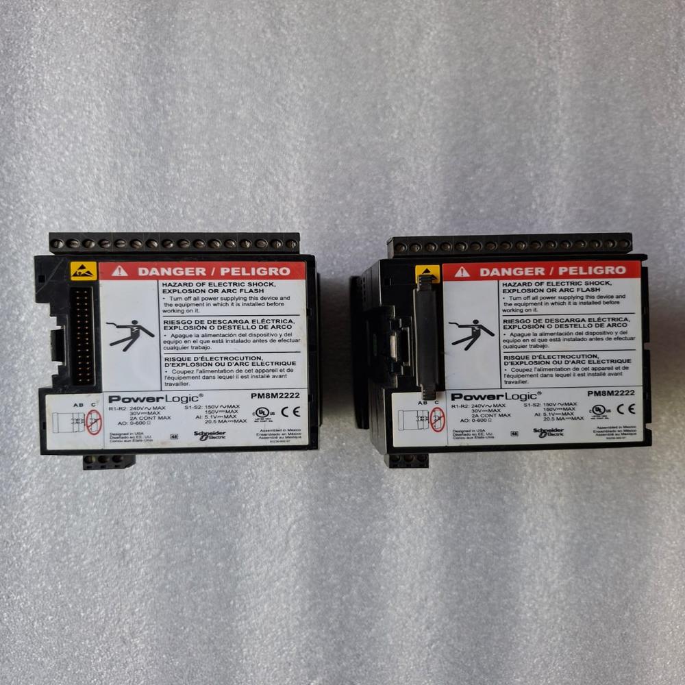 Used Square D Power Logic Pm800 Series Pm820 Power Logic Pm820