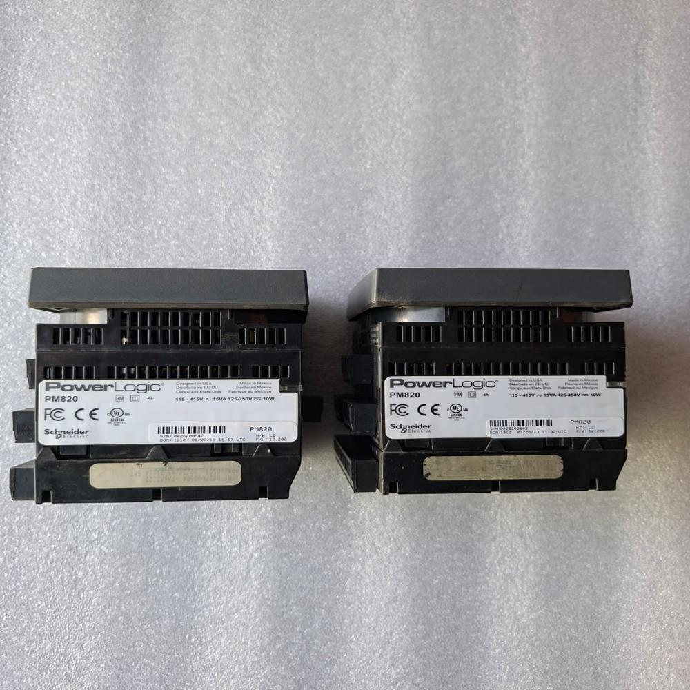 Used Square D Power Logic Pm800 Series Pm820 Power Logic Pm820
