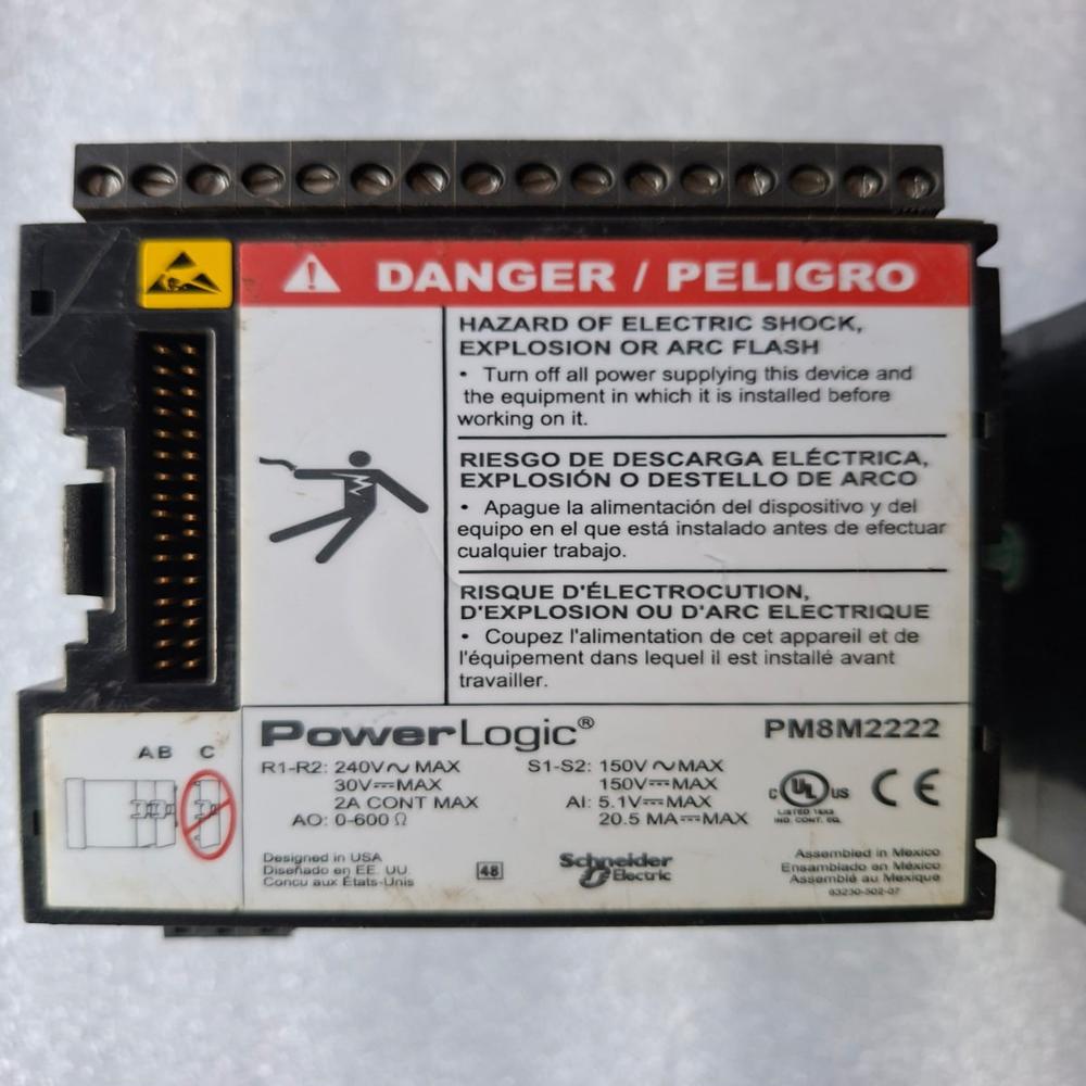 Used Square D Power Logic Pm800 Series Pm820 Power Logic Pm820 - Size: Standard