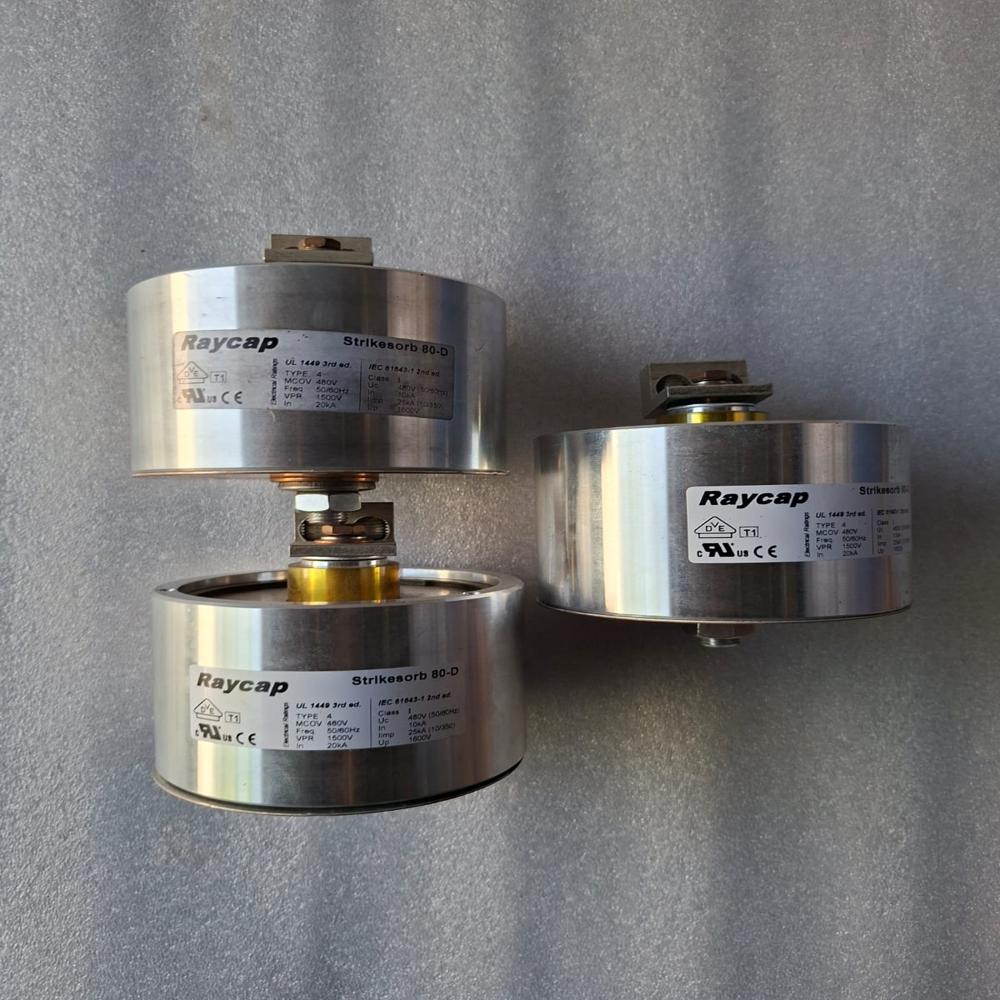 Used Raycap Strikesorb 80-D Surge Protection Device