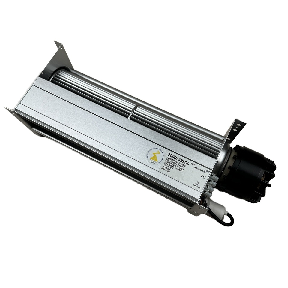 ZIEHL-ABEGG QK08A-4EK.35.CD Industrial High Temp Ventilation Fan Electric Power Source Metal Blades 