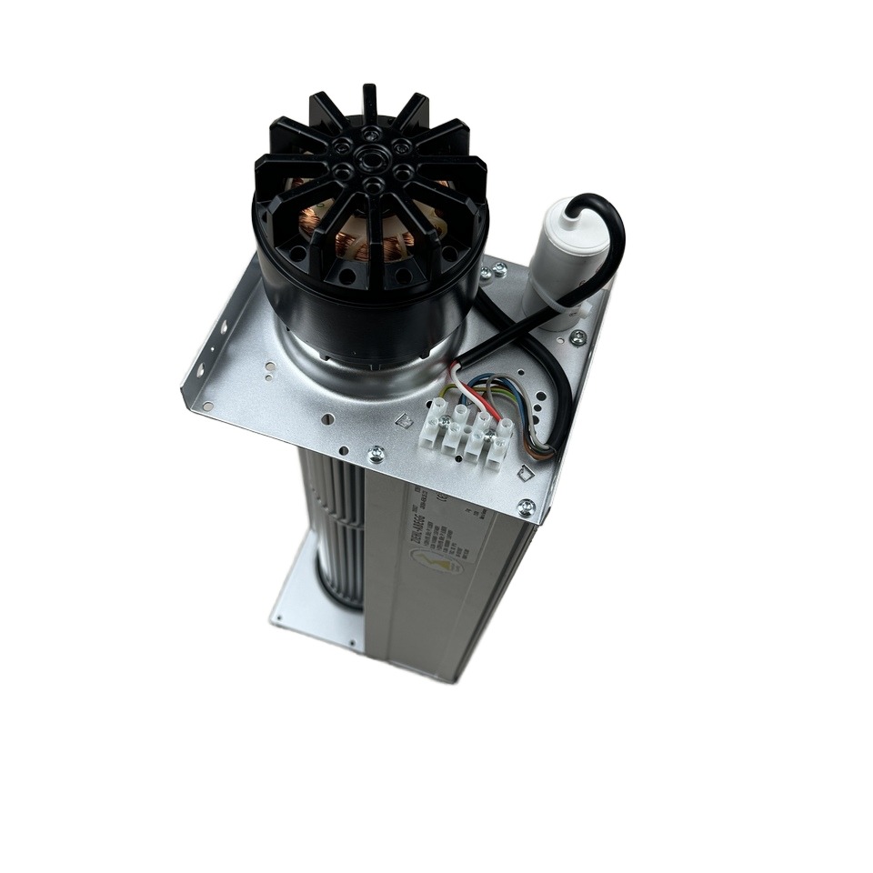 ZIEHL-ABEGG QK08A-4EK.35.CD Industrial High Temp Ventilation Fan Electric Power Source Metal Blades 