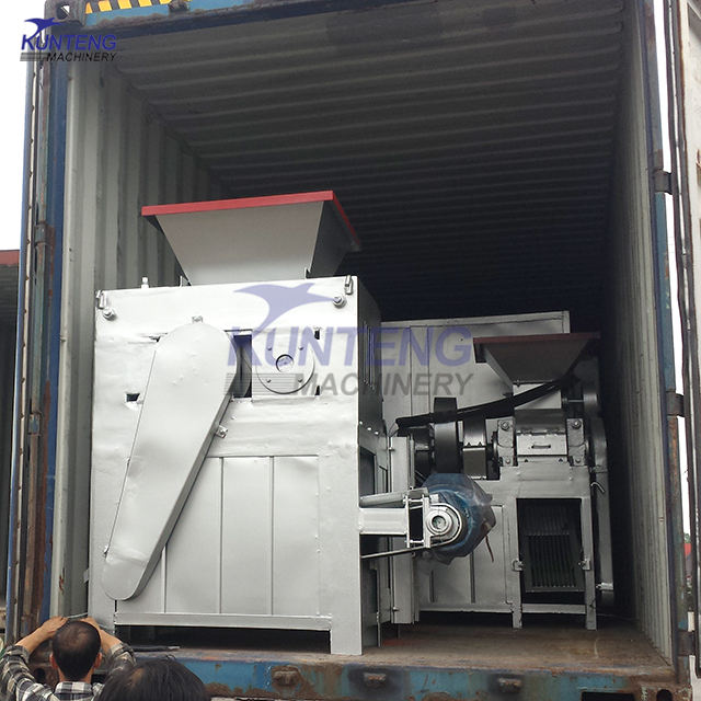 High Pressure Ball Pressing Machine to Roll Forming Ore Powder Forming Machine for Charcoal Making Line