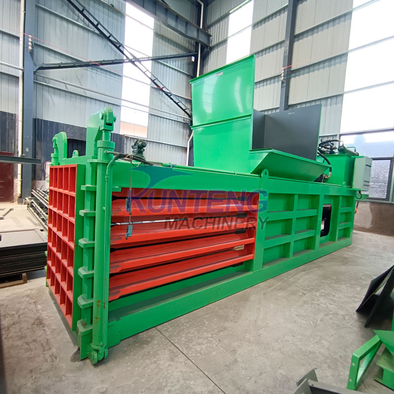 Solid Waste Baling Machine Garbage Packing Machine Waste Cloth Plastic Bundle Machine For Waste Sorting Line - Output: 8 Ton/hr