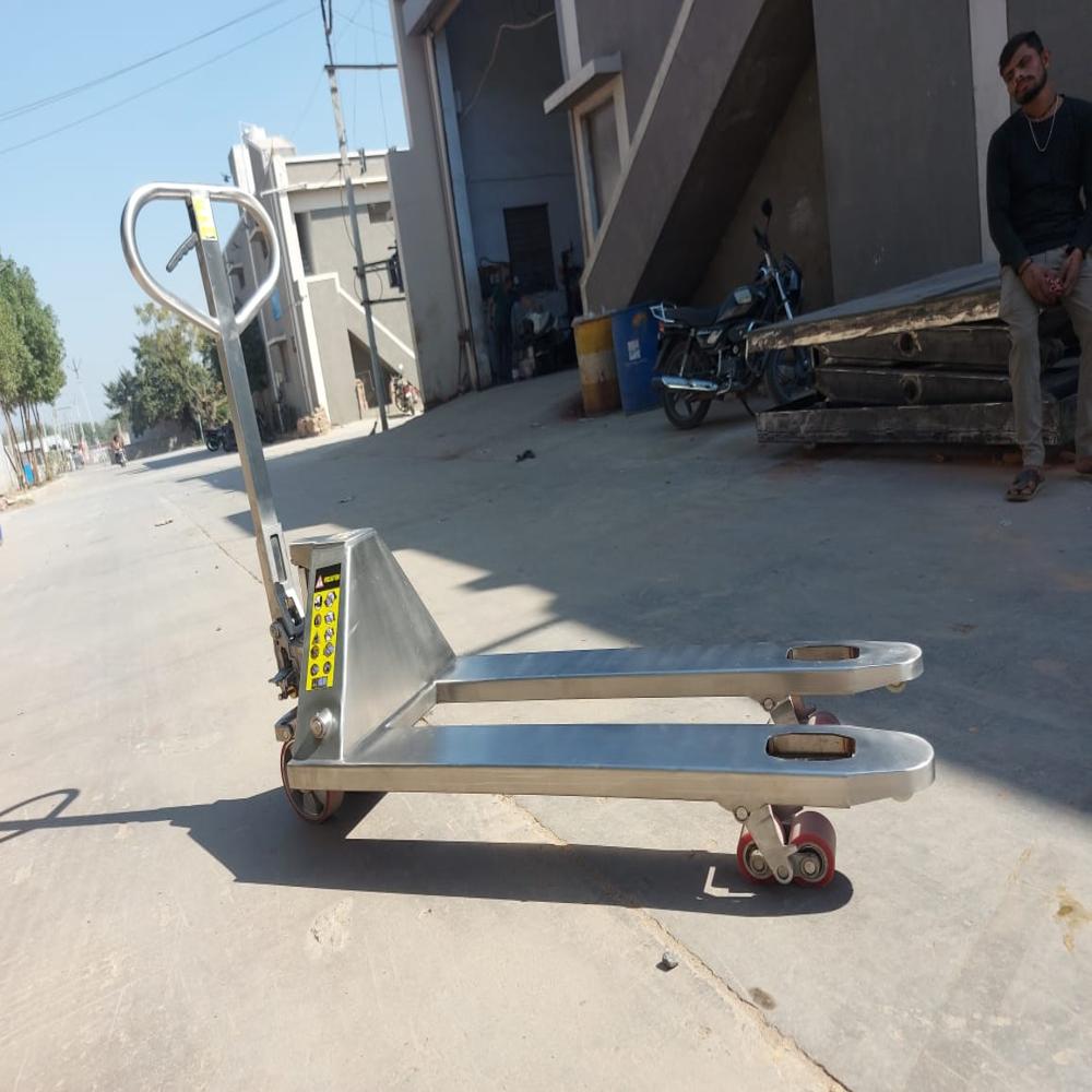 2500kg Stainless Steel Hand Pallet Truck