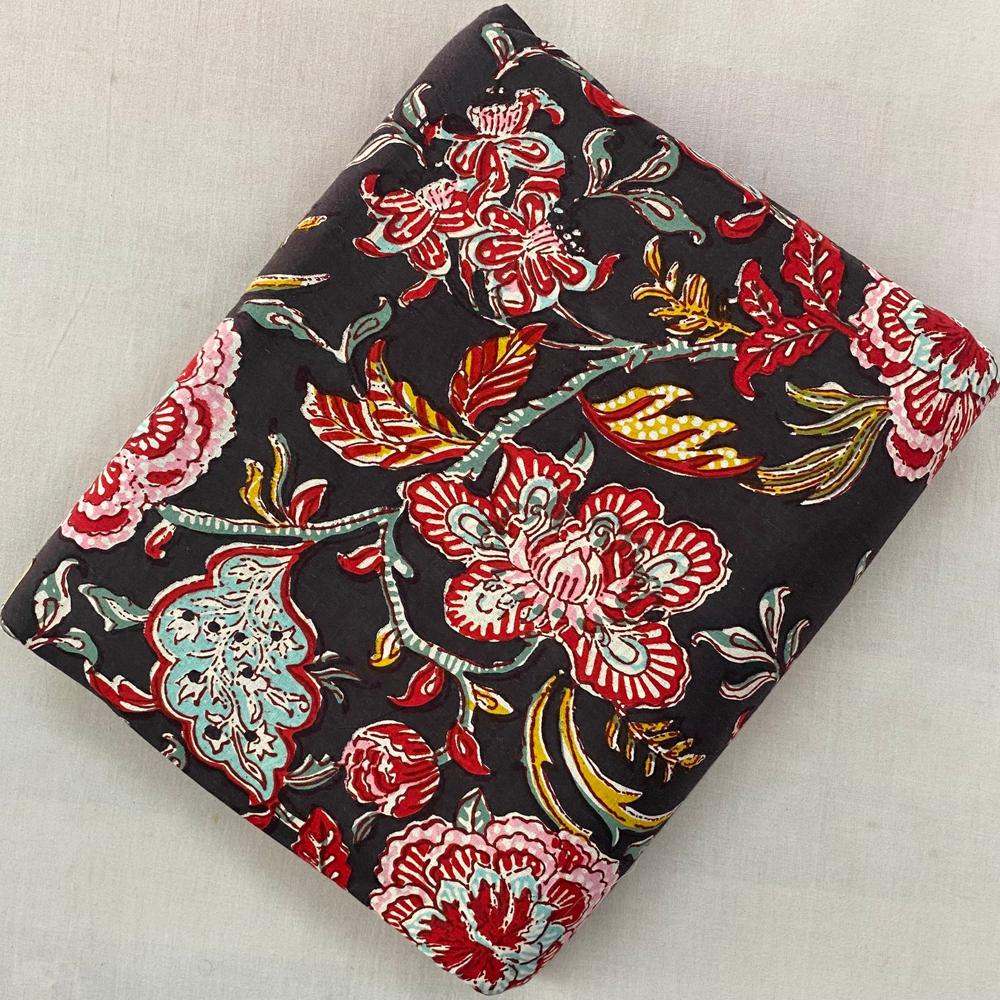 Hand Block Printed - Application: Dress And Garments