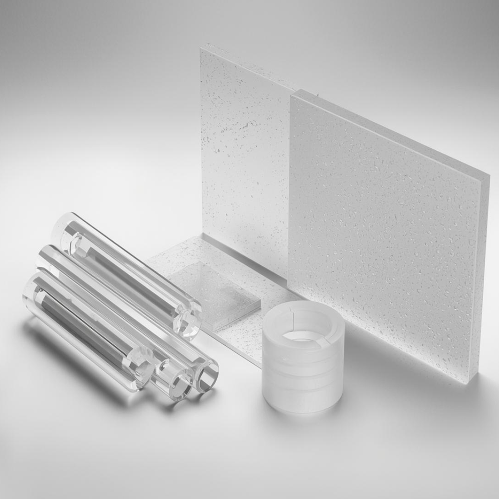 Pctfe Rod - Color: White