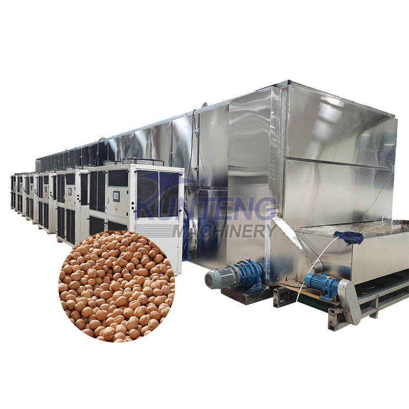 Best Price Nuts Walnut Mesh Belt Dryer Continuous Drying Machine For Food & Vegetable - Capacity: 1000 Kg/hr