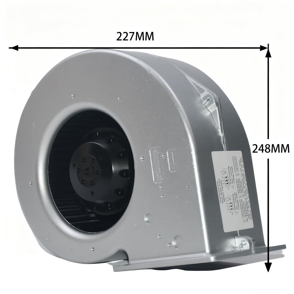 EBM PAPST G2D160-AF02-37 Industrial Inverter Fan Ball Bearing Electric Duct Fan with Aluminum Blades