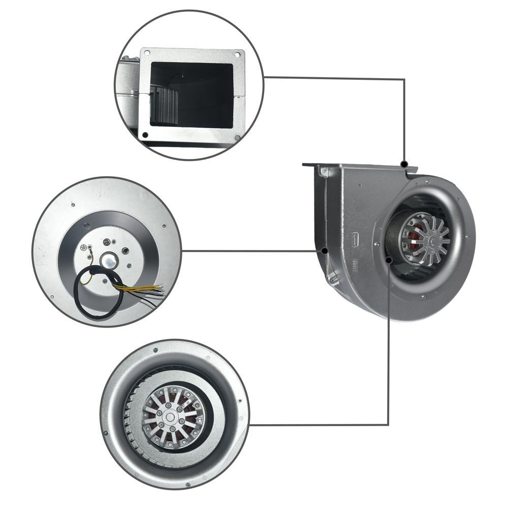 EBM PAPST G2D180-AE02-21 230V 550W 50-60HZ High Temperature Resistant Ball Bearing Cooling Fan