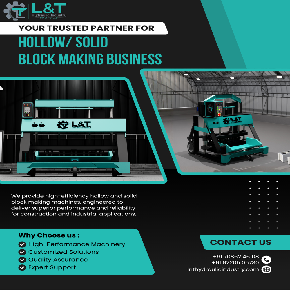 Hollow Block Making Machine - Eurostone 800