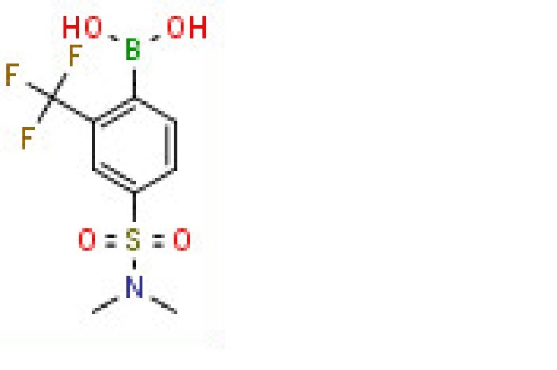 4-(N,N-Dimethylsulfamoyl)-2-trifluoromethylphenylboronic acid