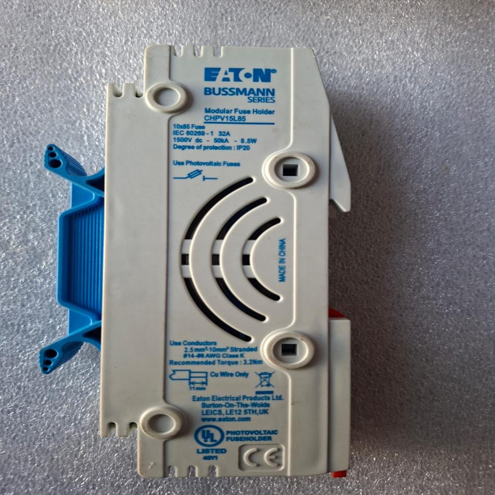 Eaton Series Fuse Holder Chpv15l85 With Fuse Link