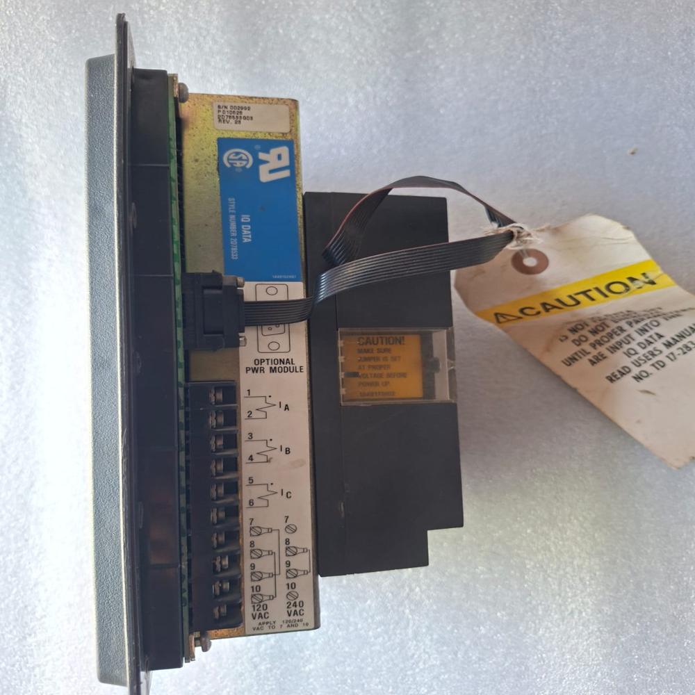 Used Cutler-Hammer 2d78533 Iq Data Meter Cutler Hammer 2d78533