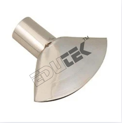 Flame Spreader - Steel, 50 Mm Width | Nickel Plated Finish, Screw-on Mounting For Glass Working And Paint Stripping Applications