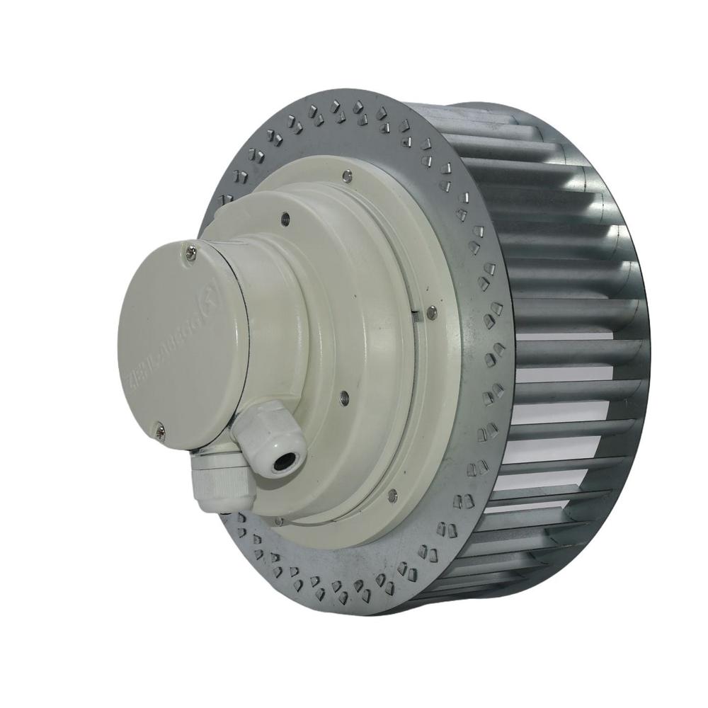 ZIEHL-ABEGG RF22p-2DK.3F.6R Cast Iron Free Standing Imported Cooling Fan Motors Exhaust Fan