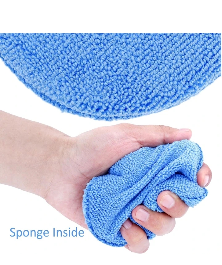 PREMIUM MICROFIBER APPLICATOR WAX PAD FOR CAR
