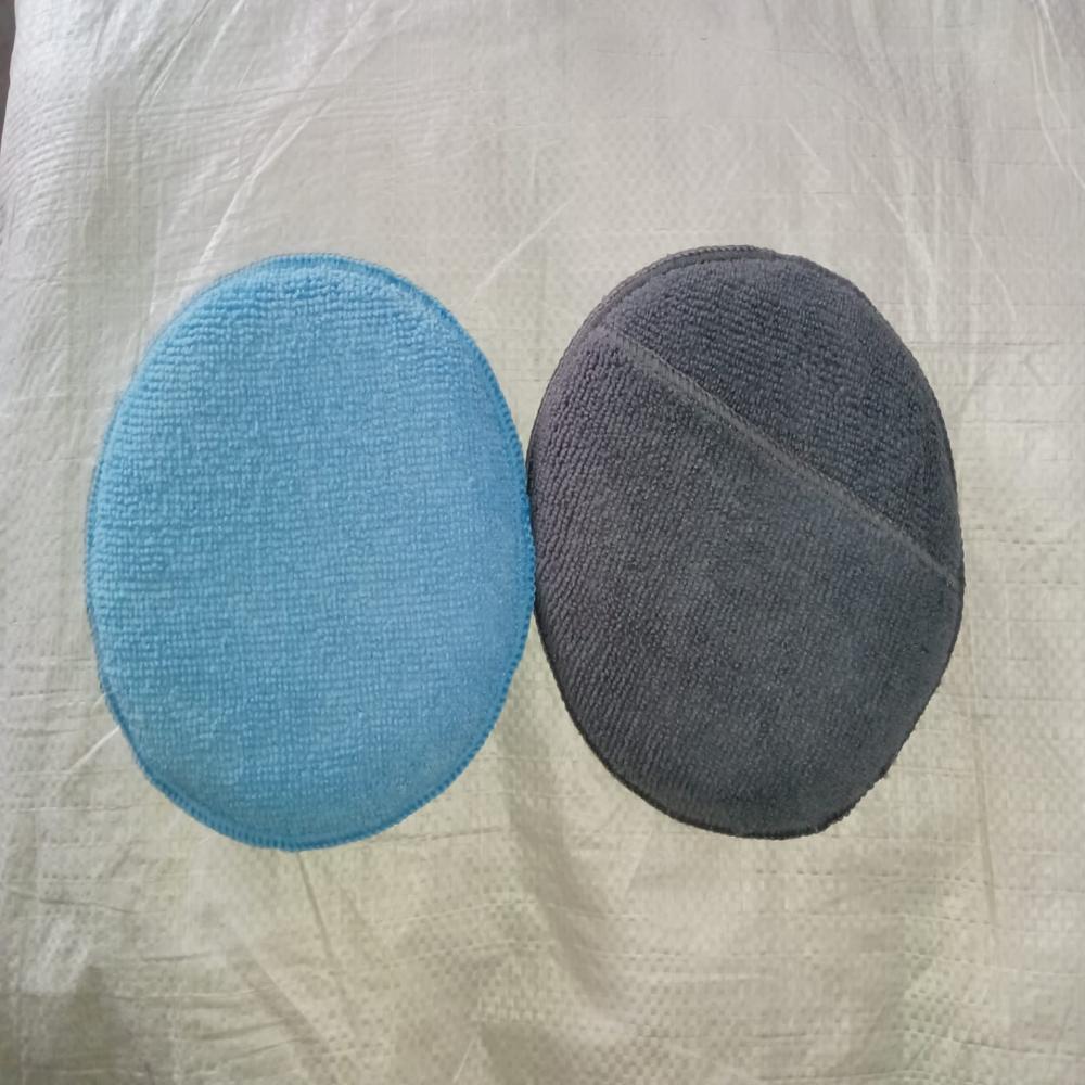 PREMIUM MICROFIBER APPLICATOR WAX PAD FOR CAR