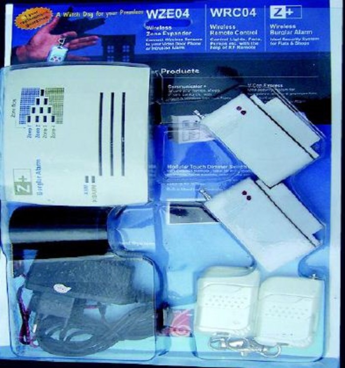 Wireless Burgulr Alarm System ( Z Plus) - Features: Good Quality