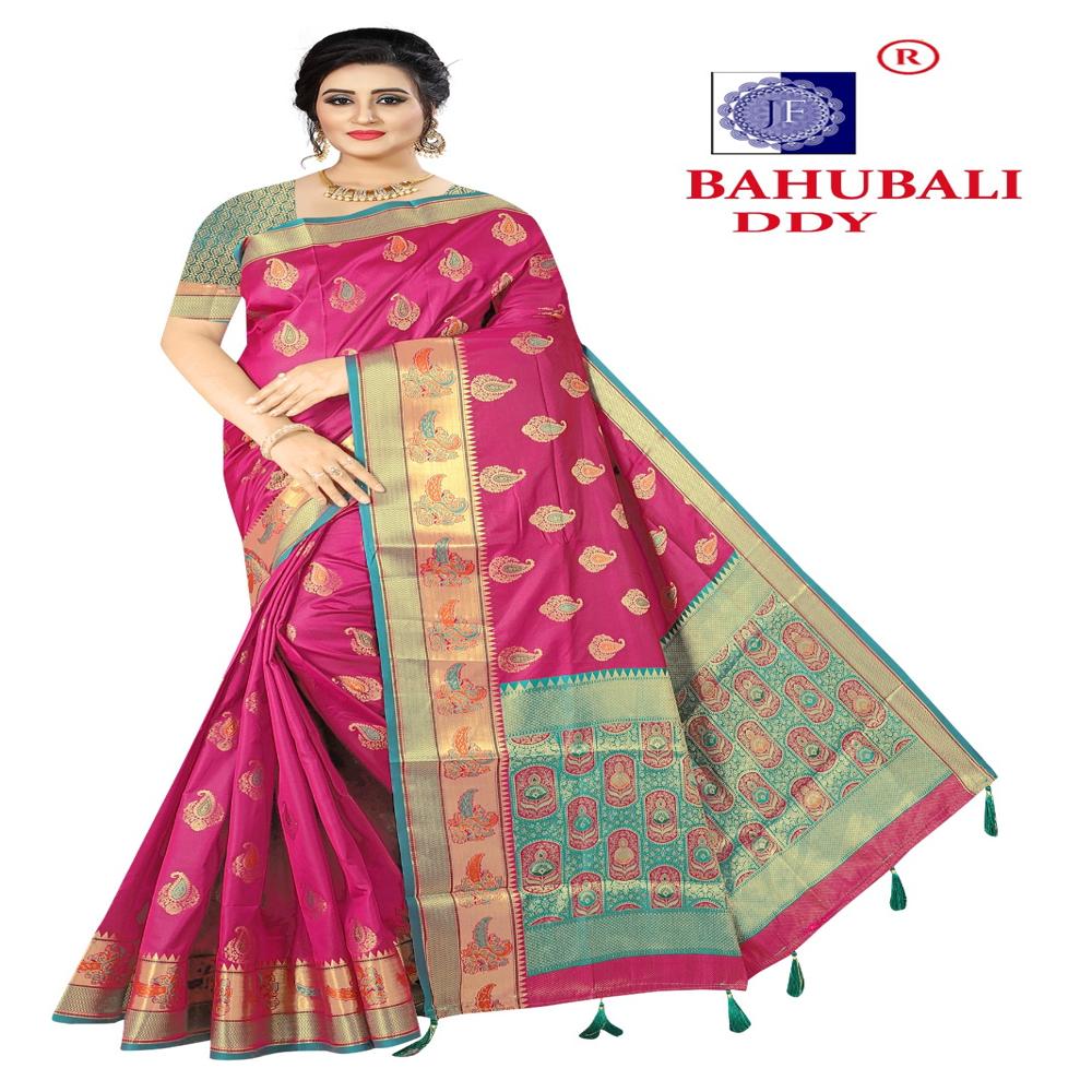 Bahubali Handloom Ktansilk Saree