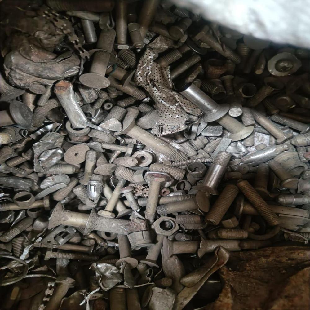 Melting Scrap Titanium - Color: Silvery Gray