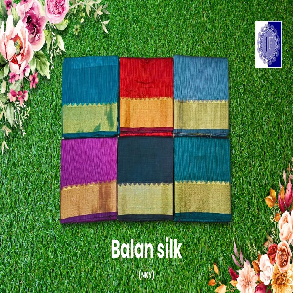 Balan (Organza) Fancy silk saree